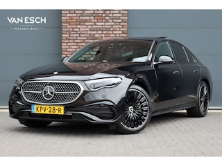 Mercedes-Benz E-klasse 400 e 4MATIC AMG Line | Luchtvering | Achterasbesturing | Hyperscreen | Distronic+ | Trekhaak | Digital Light | HUD | Burmester | Achterbank Verwarmd |3D-Display |