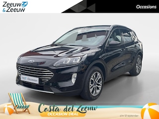 Ford Kuga 2.5 PHEV Titanium X |elekt glazen panorama-dak| Trekhaak elektrisch|Dodehoek detectie| Winter-pack|Cruise control adaptief| 12 maanden Bovag garantie|