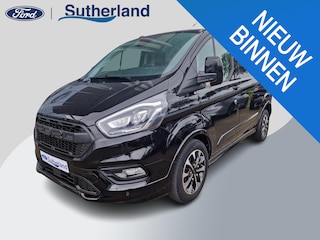 Ford Transit Custom 320 2.0 TDCI L1H1 Sport | 185PK! | ZEER NETTE AUTO! | Bi-Xenon | Winterpack | Navigatie | Camera achter | Led dagrijverlichting | Raptor grille | Leder/stof bekleding