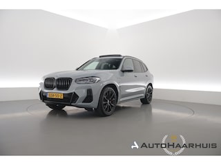 BMW X3 xDrive30e M-Sport Pro | Rijklaar! | S/K-Dak | Leder+Memory | Shadowline | HUD | Dodehoek | Stoelverw. | 360*+PDC | Sfeerverl. | Cruise | LED | 20'' | Elek. Klep | Dig. Cockpit | NAV+App.Connect V