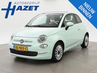 Fiat 500 1.2 4-CILINDER LOUNGE FACELIFT + PANORAMA *MINT CELENA PASTEL* | CLIMATE CONTROL