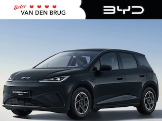 BYD Dolphin G 1.5L DM-i Boost | 105km Elektrisch actieradius | Obsidian Black | Camera | Stoel en Stuurverwarming | Keyless |