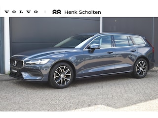 Volvo V60 2.0 B3 Momentum Business | Adaptive Cruise Control | Pilot Assist | Achteruitrijcamera | Parkeersensoren voor én achter | 17' lichtmetalen velgen | Lederen bekleding