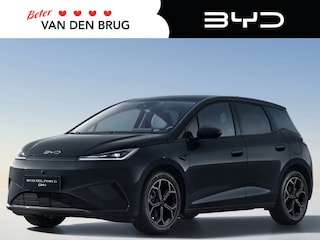 BYD Dolphin G 1.5L DM-i Comfort | 105km elektrisch | Panoramadak | 360 Camera | HUD | Stoel en Stuurverwarming | Obsidian Black |