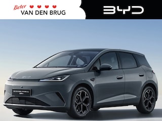 BYD Dolphin G 1.5L DM-i Comfort | 105km elektrisch | Panoramadak | 360 Camera | HUD | Stoel en Stuurverwarming | Time Grey |