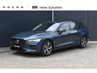 Volvo V60 2.0 B4 Plus Dark | Semi Elek. inklapbare trekhaak | Stoel-stuurwiel verwarming | Adaptieve cruise Controle met pilot assist | Blis blind spot informatie systeem | achteruitrij camera |