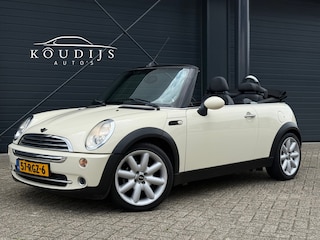 Mini Cooper Cabrio 1.6 Pepper, Leder, Stoelverwarming, Bij 180.000 motorrevisie