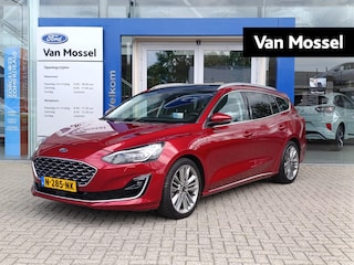 Ford Focus Wagon 1.0 EcoBoost Vignale | FULL OPTIONS! | Panodak | Adaptieve Cruise | Trekhaak | B&O | Stoel/stuur voorruitverwarming | Elek. kofferklep | Dodehoekdetectie | Elek. stoel