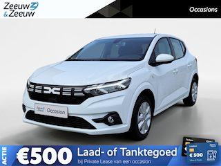 Dacia Sandero 100PK TCe ECO-G Expression | Airco | Apple CarPlay/Android Auto | Parkeersensoren | Armsteun | Cruise Control | Licht & Regen Sensor | LED Koplampen |