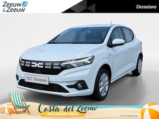 Dacia Sandero 100PK TCe ECO-G Expression | Airco | Apple CarPlay/Android Auto | Parkeersensoren | Armsteun | Cruise Control | Licht & Regen Sensor | LED Koplampen |