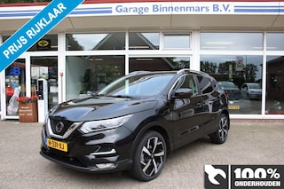 Nissan Qashqai 1.3 DIG-T Tekna, Automaat, Panorama dak, Half lederen bekl., Trekhaak