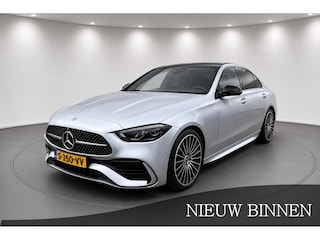Mercedes-Benz C-klasse 200 AMG Luxury Line Pano dak Night Pakket 19 inch Camera