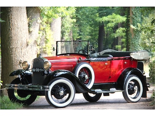 Ford Model A Pheaton 1931 Cabriolet | Whitewalls | Dubbel reserve wielen | Koffer