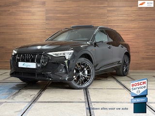 Audi e-Tron 50 quattro S Black Edition 71 kWh | Panoramadak | Virtual Mirrors|360° Camera|Leder|Trekhaak | Memory | 21 Inch