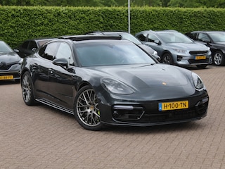 Porsche Panamera 4.0 Turbo S E-Hybrid / Panoramadak / 360Camera / Achterasbesturing / Nachtzicht / Softclose / 21'' / Sportuitlaat / Matrix LED / Carbon intr. / Bose / Sportdesign / Volleder / Dodehoek / DAB / ACC