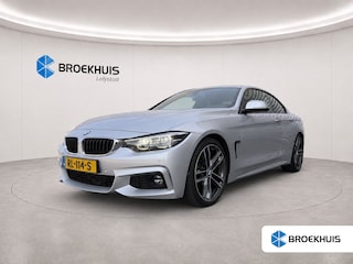 BMW 4-serie Cabrio 420i 183PK HIGH EXECUTIVE M-SPORT AUTOMAAT / NAVI / LEDER / FULL-LED / CLIMA / 19" LMV / KEYLESS / ORG. NL. / MEMORY SEATS / NEKVERWARMING / WINTERPAKKET / UNIEK !!