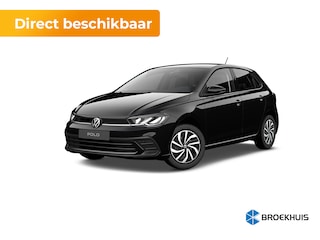 Volkswagen Polo Life Edition | 'App-Connect' smartphone integratie | Buitenspiegels elektrisch instel- verwarm- en inklapbaar | Velgen 'Essex', 15 inch lichtmetaal met rolweerstandgeoptimaliseerde banden 185/65 R15 incl. slotbouten