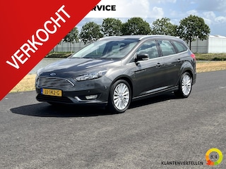 Ford Focus Wagon 1.0 Titanium Clima, cruise, pdc, trekhaak