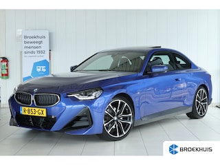 BMW 2-serie Coupé 220i High Executive M-Sport "OP AFSPRAAK" | VERWACHT | OH-Contract tot 2028 | Sportstoelen | Schuifdak | Cruise Control | Camera | HiFi | Memory