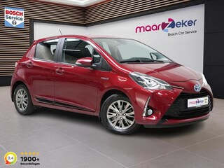 Toyota Yaris 1.5 Hybrid Design Red ✅Afn Trekhaak✅Navi✅Lane Ass.✅Clima✅Cruise✅Camera✅