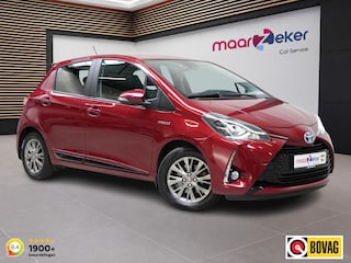 Toyota Yaris 1.5 Hybrid Design Red ✅Afn Trekhaak✅Navi✅Lane Ass.✅Clima✅Cruise✅Camera✅