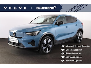Volvo C40 Single Motor Extended Range Plus 82 kWh - IntelliSafe Assist & Surround - Parkeercamera achter - Verwarmde voorstoelen & stuur - Parkeersensoren voor & achter - Draadloze tel. lader - Warmtepomp - High Performance audio- Extra getint glas - Semi elektr. inklapbare trekhaak - 19' LMV