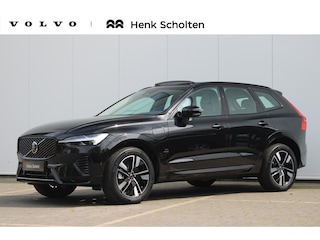Volvo XC60 T6 Plug-in hybrid AWD Plus Dark | Head-up Display | Visual Park Assist incl. 360° Camera | Panoramisch Schuif-/Kanteldak | Harman/Kardon | Semi-elektrische Trekhaak | Keyless | BLIS | Elektrische Achterklep Met Sensorsturing | Adaptieve Cruise Control | Pilot Assist | Elektrisch Verstelbare Stoelen Met Geheugen | Stoelverwarming Voor- en Achter | Stuurverwarming | Lederen Dashboard