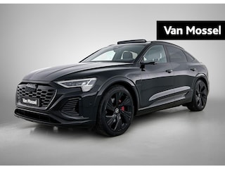 Audi Q8 e-tron 55 quattro S Edition 115 kWh 408 PK | S-line l Adaptive Cruise Control l Panoramadak l Luchtvering | Bang & Olufsen Premium 3D l 360 Camera l Trekhaak l Apple Carplay | Android Auto l Privacy glas l Stoelverwarming voor en achter l