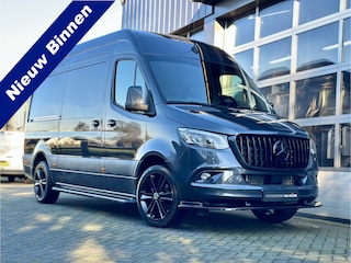 Mercedes-Benz Sprinter 319 1.9 CDI L2H2 | Leer | 2x Schuifdeur | Inrichting | Special Soundsystem | Sterrenhemel | LED | Trekhaak | VOL Opties!