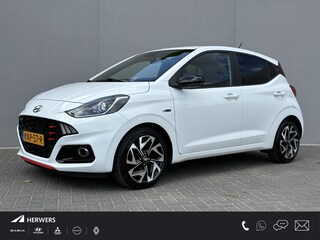 Hyundai i10 1.0 T-GDI N Line 5-zits / Achteruitrijcamera / Navigatie d.m.v. Apple Carplay/Android Auto / Bluetooth / Stoel-/Stuurverwarming / Cruise Control /