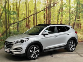 Hyundai Tucson 1.6 T-GDi Premium 4WD Automaat Panodak Trekhaak 19 Inch Navi Camera Dodehoek