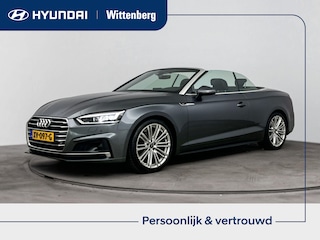 Audi A5 Cabriolet 2.0 TFSI MHEV Design Pro Line Plus Aut. S Line | Unieke km-stand! | Nieuwe kap | Leer | Stoel + stuurverwarming | Nekverwarming | Camera |