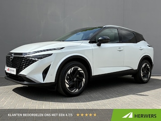 Nissan Qashqai 1.5 e-Power N-Connecta / Fabrieksgarantie t/m 12-2028 / Pack Easy / Facelift / Navigatie / 360 Camera / Dodehoek Detectie /  Apple Carplay/Android Auto / Adaptieve Cruise Control /