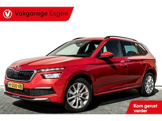 Skoda Kamiq 1.0 TSI Sport Business | Automaat | Ned Auto | 50 Dkm | Trekhaak | Clima | Navi | 2 e Eign | | Trekhaak | Pdc V/A |  Cruise | Sportstoelen |  Lm, velgen 16" | Apple /Android | Led Verl | Dakrails |