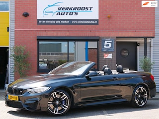 BMW 4-serie Cabrio dealer onderhouden. memory. h&k. carbon trim.