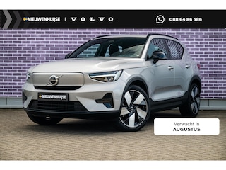 Volvo XC40 Recharge Plus 70 kWh | Adaptieve Cruise Control | Dodehoek Detectie | Stoel en Stuurverwarming | 20” | Nubuck Bekleding |