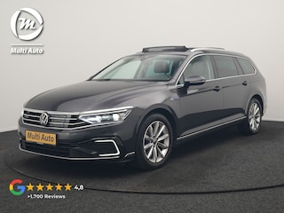 Volkswagen Passat 1.4 TSI GTE Business PHEV 218pk Dealer O.H. | Trekhaak Af Fabriek | Panodak | Adaptive Cruise | Camera | IQ Light | Alcantara Sportstoelen Massage & Verwarmd | Stuur Verwarmd | Keyless | Blis | Sfeerverlichting | Apple Carplay | DAB | Plug In Hybrid |
