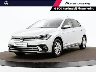 Volkswagen Polo 1.0 TSI 110pk DSG Style · Apple/Android Car Play · Matrix LED · Navigatie · Stoelverwarming · P-Sensoren · 15'' Inch ·