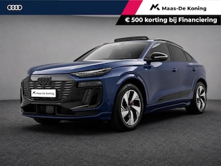 Audi Q6 e-tron 306pk S edition performance 100 kWh · SOH 97,5% · Panoramadak · 360 Camera · Wegklapbare Trekhaak · Bang & Olufsen · Leder · Warmtepomp · Head-Up · 20'' Inch · Garantie t/m 17-09-2030 of 100.000km