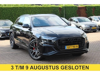 Audi Q8 55 TFSI e quattro Pro Line Plus / Trekhaak / 360Camera / Head-up / Softclose / Matrix LED / 22'' / RS Seats / B&O / Sfeerverlichting / Stoelmassage+Ventilatie / Stuurverwarming / Dodehoek / DAB / ACC