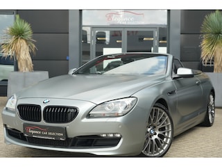BMW 6-serie Cabrio 640i High Executive 320pk NightVision/Massagestoelen/Camera