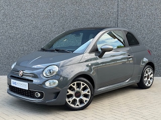 Fiat 500 1.0 Hybrid Sport | Pano | Cruise control | Carplay | Parkeer sensor | Climate control | NAVI | DAB | Zwarte hemel |