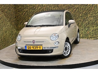 Fiat 500 1.2 Lounge Cabrio | Cappuccino | P. sensor