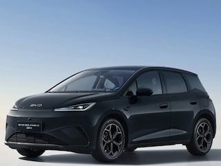 BYD Dolphin G 1.5L DM-i Comfort | 105km elektrisch | Panoramadak | 360 Camera | HUD | Stoel en Stuurverwarming | Obsidian Black |