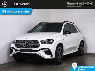 Mercedes-Benz GLE 400 e 4MATIC AMG Plug-In Hybride AMG Line | Night Pakket | 21 Inch AMG Velgen | Trekhaak | Panorama Schuif-Kanteldak | Stuur en Stoelverwarming. Inclusief 24 maanden Mercedes-Benz Certified garantie voor Europa.