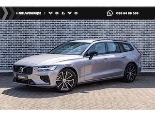 Volvo V60 2.0 T6 Plug-in Hybrid AWD Plus Dark | PHEV Long Range | Trekhaak | 360 Graden Camera | Parkeersensoren | Sportstoelen | Harman Kardon Audio | Keyless Entry | Elektrische Achterklep | Elektrisch Verstelbare Voorstoelen | Navigatie Google Maps | Apple Carplay | Android Auto | Cruise Control Adaptief | BLIS