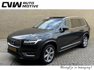 Volvo XC90 2.0 T8 390pk Recharge AWD Inscription | Trekhaak wegklapbaar | Panoramadak | 7-persoons | 360 camera | Adaptieve cruise | Pilot assist | Leder | Memory | Navigatie | Apple CarPlay | Harman&kardon | Elektrische achterklep | Full-LED | DAB | Keyless | Stoel&stuurverwarming | Dealeronderhouden