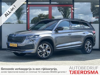 Skoda Kodiaq 1.5 TSI Sportline Business 7p. | Trekhaak Wegklapbaar | Achteruitrijcamera | Navigatie | Virtual Cockpit | Apple Carplay | Android Auto | Stoelverwarming | Elektrisch Verstelbare Bestuurdersstoel + Memory |