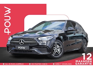 Mercedes-Benz C-klasse Estate 300e 313pk AMG Line | SoH 97% | Panoramadak | Trekhaak | Apple Carplay | Camera | Stoelverwarming