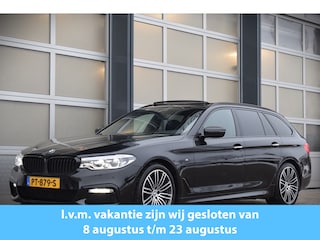 BMW 5-serie Touring 520i High Ex. M-Sport | Pano | Leer | El. Trekhaak | OrigNL | NAP